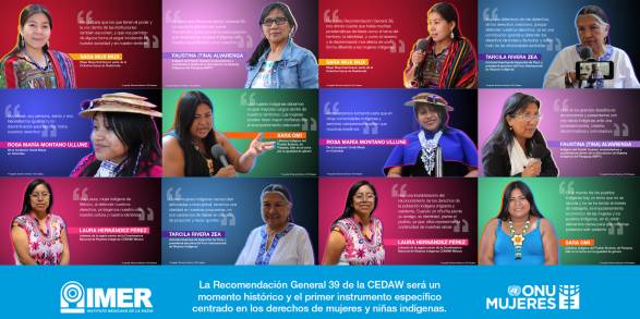 ONU Mujeres y grupo IMER invitan a escuchar los testimonios de mujeres indígenas de América Latina y el Caribe  