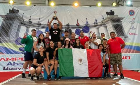 Pesistas logran tercer lugar para México en Campeonato Panamericano 