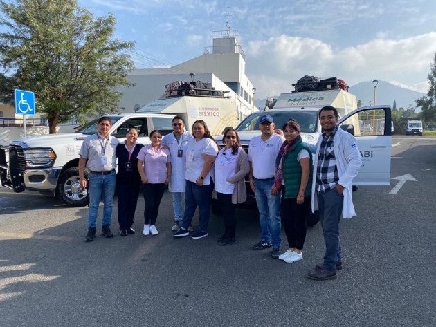 Suman 4 unidades médicas de Michoacán apoyando en Acapulco