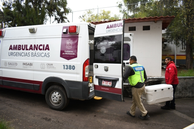Ayuda Michoacán a Guerrero con 100 unidades de sangre 