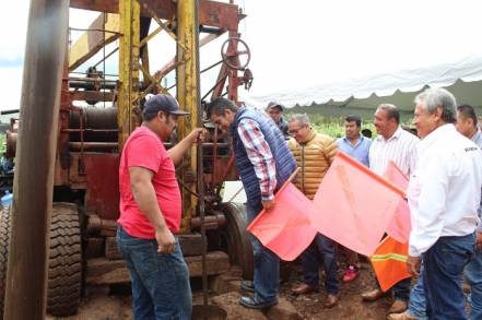 Perforación de pozo en Huiramba, dotará de agua a comunidades  rurales. 