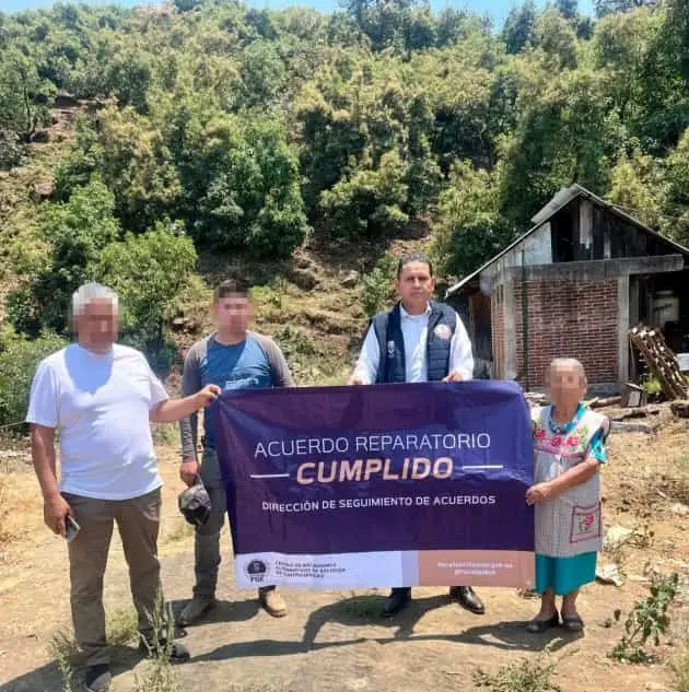 Restituye CMASC inmueble a su legítima propietaria en Uruapan 