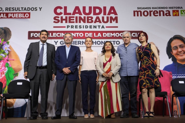 CLAUDIA SHEINBAUM PRESENTA EL EJE: GOBIERNO HONESTO Y COMBATE A LA CORRUPCIÓN