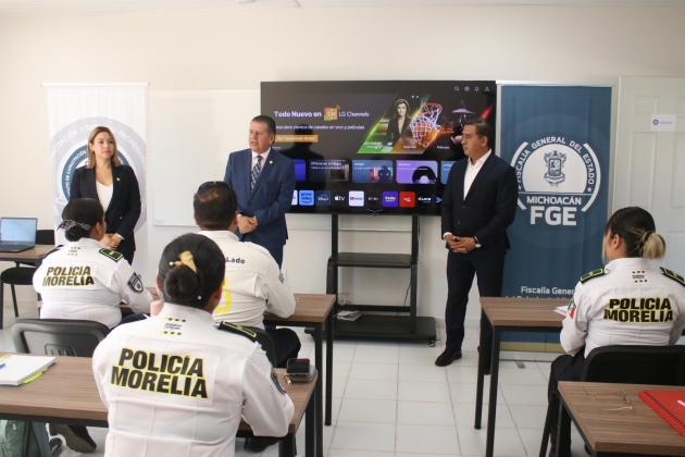 Imparte FGE curso “Especialización para Policías de Unidad Investigadora” a elementos de la Policía  