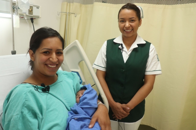 Nace la primera niña en el Hospital General de Zona No 86 de Uruapan 