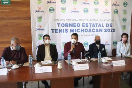 En puerta selectivo estatal de tenis rumbo a Juegos Nacionales 2022 