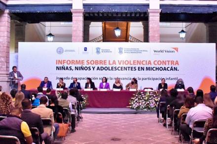 Llama el Poder Legislativo de Michoacán  a frenar violencia contra niñas, niños y adolescentes en Michoacán 