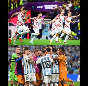 Mundial Qatar 2022 Intensa la Jornada de este Viernes cuando Croacia elimina al favorito Brasil sorpresivamente y Argentina  a Países Bajos 