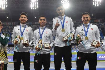Logran Atletas Oro y nuevo récord Mexicano en Universiada Mundial 2019