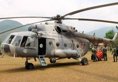 Se Desploma Helicóptero de la SEMAR en la Sierra Gorda