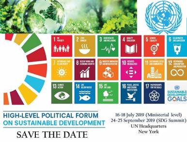Participa la delegación mexicana en el Foro Político de Alto Nivel sobre Desarrollo Sostenible 2019 en la ONU