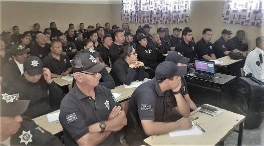Lleva Gobierno del Estado capacitación policial a las regiones michoacanas