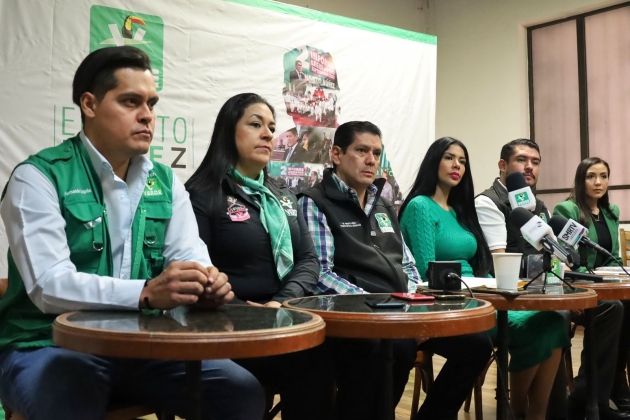Partido Verde Michoacán, listo y preparado para el proceso electoral: Ernesto Núñez 