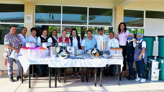 Entrega DIF Michoacán equipamiento de cocina a Centros de Atención Infantil y de Asistencia Social