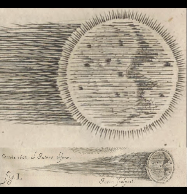 Astrónomos analizan observaciones de Cometas realizadas en 1652 investigación del  (IRyA) de la UNAM 