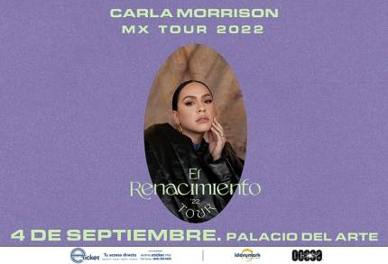 Carla Morrison regresa a Morelia con su Tour El Renacimiento , 04 Septiembre 2022 Â¡adquiere tus localidades!