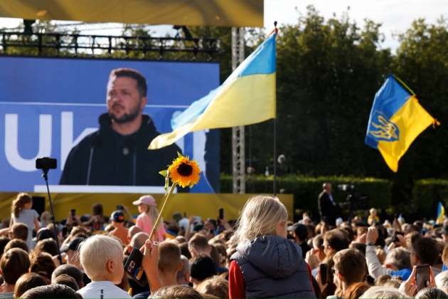 Ucrania hará más fuerte a la OTAN: Volodymyr Zelenskyy Presidente de Ucrania