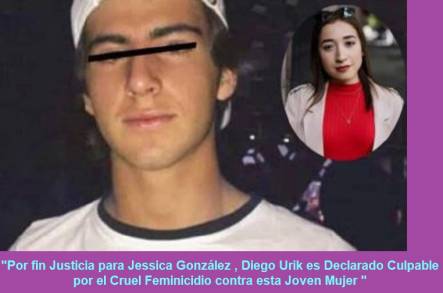 Juez de Oralidad Penal emite Fallo Condenatorio a Diego Urik por el feminicidio de Jessica González Villaseñor  