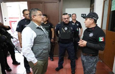 El Titular de la SSP  el General José Alfredo Ortega  continúa gira de trabajo por Cotija, Tancítaro, Tocumbo, Peribán y Los Reyes 