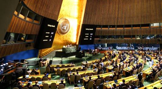 Condena ONU anexiones rusas; México vota a favor de esta Execración 