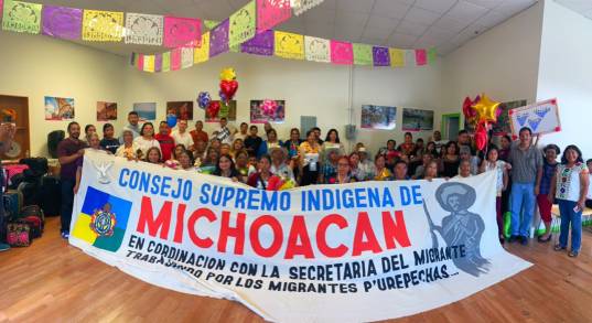Palomas Mensajeras de Paracho abrazan a sus familias en Estados Unidos