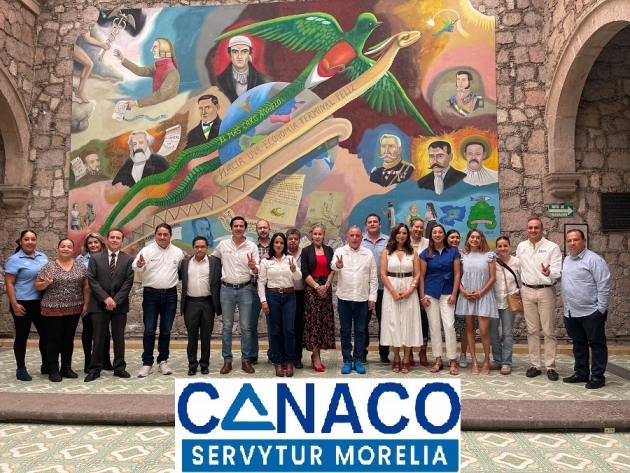 CANACO Morelia escucha las propuestas de los Candidatos de Fuerza y Corazón Por México 