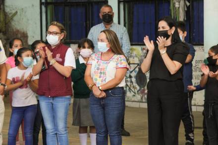 DIF Michoacán refuerza acciones a favor de la niñez en Uruapan 