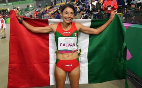 Laura Galván impone marca olímpica y Nuevo Récord Mexicano 
