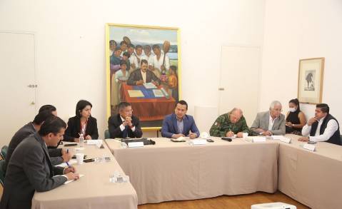 SSP participa en reunión interinstitucional para  atender situación en Tepalcatepec-Coalcomán 
