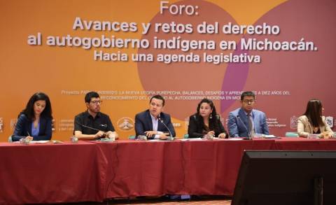 Gobierno del Estado de Michoacán , Aliado de Comunidades Indígenas hacia el Autogobierno 