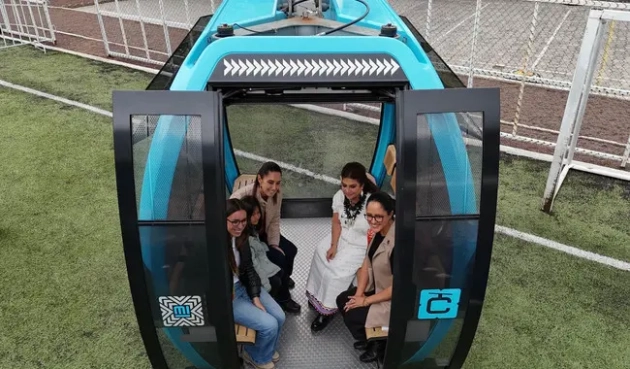 Claudia Sheinbaum y la Jefa de Gobierno Clara Brugada presentan línea 4 de Cablebús Tlalpan-Coyoacán, la más larga del mundo