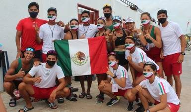 Remeros cosechan cinco plazas a Panamericanos Juveniles en Yucatán 
