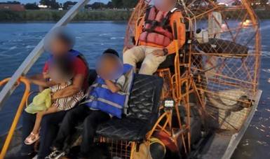  INM continua con su labor pro migrantes: rescata  a tres personas y recupera los cuerpos de otras tres en el Río Bravo 