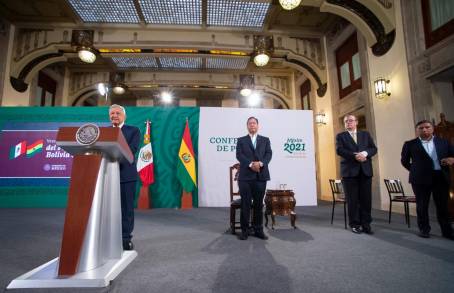 Presidentes de México y Bolivia refrendan objetivos en común e interés por fortalecer relación bilateral 