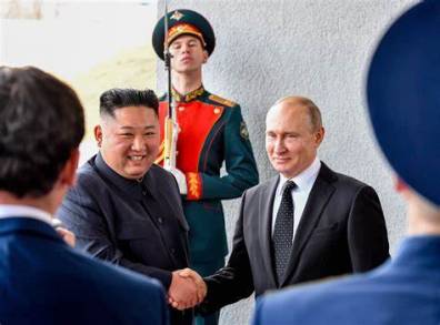 Kim Jong-un Presidente de Corea del Norte se une a Rusia en su Guerra contra Ucrania  