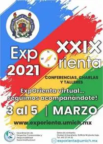 UMSNH ANUNCIA EXPORIENTA VIRTUAL 2021 