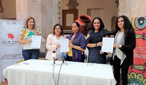 Coadyuvan Icatmi y el Instituto del Artesano, a la reinserción productiva de mujeres privadas de su libertad