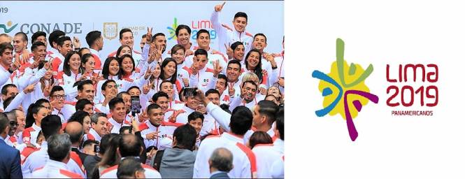 Perú Recibe a México en los 18 Juegos Panamericanos de Lima 2019 y se Izarán Bandera Mexicana  en La Villa Panamericana